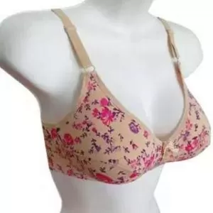 3 x Imported Best Quality Printed Non Padded Bras for Women/Girls