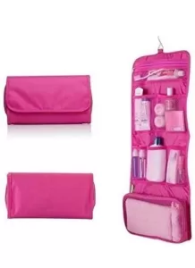 Large Folding Travel Toiletry Hanging Wash Bags Makeup Cosmetic Case Women Make Up Toiletries Organizer Waterproof Storage Bag