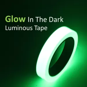 Luminous Tape Fluorescent Night Self-adhesive Glow In The Dark Sticker Tape Safety Security Home Decoration Stairs Warning Tapes