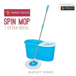 Magic Spin Mop Set - 360 Degree Microfiber Mop Head Home Clean Tools Microfiber