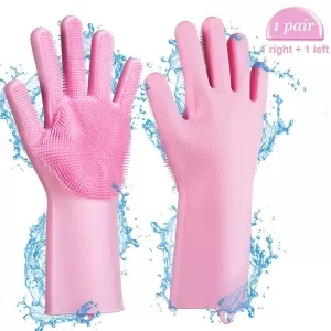 Magic Washing Gloves - Pair Of Silicone Washing Gloves