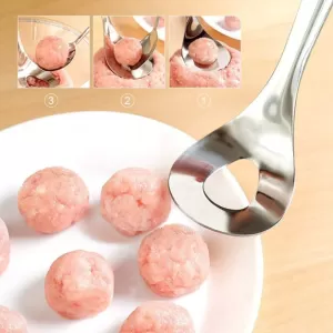 Meatball Maker Stainless Steel Tools Squeeze Meat Balls Rice Spoons Home Kitchen Supplies