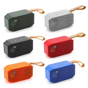Mini Portable Wireless Speaker Tg-296 with Bluetooth TF USB FM Aux Handsfree Strap Tws