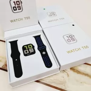 NEW SMART WATCH T-55 BLUETOOTH 5.0 RECTANGULAR SHAPE 1.59 INCHES DISPLAY