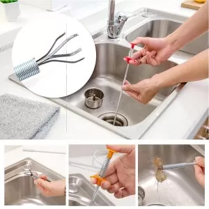 NEW STEEL WIRE SINK WIRE 90 CM LONG USE FOR HOME KITCHEN AND WASHROOMS