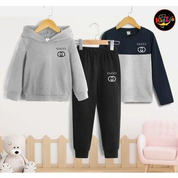 New Stylish Brand Winter Full Sleeves Classic Tracksuit (D-102)