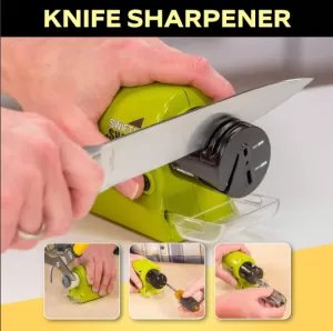 New Swifty Sharp - Cordlesss Motorized Knife Sharpener For Kitchen Home Use