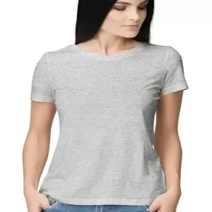 Pack of 1 - Best Quality Plain Short Sleeve Round Neck Basic T-shirt