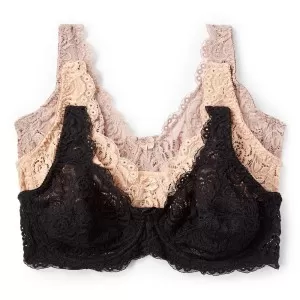 Imported Lace Non Padded Bras & Panty for Women/Girls