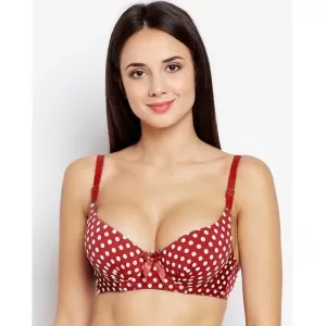 Pack of 1 –Imported Best Quality Polka Dotted Bras for Women/Girls