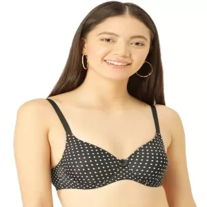 Pack of 1 –Imported Best Quality Polka Dotted Bras for Women/Girls
