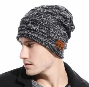 Pack of 2 - Winter Warm Velvet Woolen Cap For Men/Boys