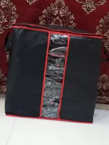 (pack of 2) Storage Bag Folding Storage Bag Organizer Cloth Storage Boxes for Wardrobe