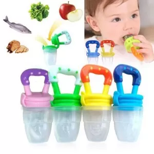 (pack of 2)Baby Fruits Pacifier Food Feeder Baby Bite Pacifier Fruits Vegetable Food Supplement Silicone Baby Feeder Fruit Chosni