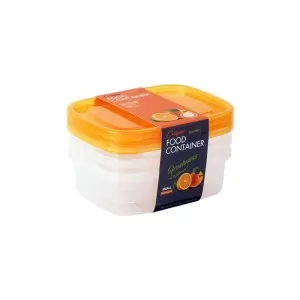 Pack of 3 Crisper Food Container  Small