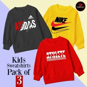 Pack Of 3 Sweet Shirts Of Kids