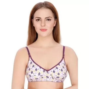 Pack of 3 –Imported Best Quality Printed Non Padded Bras for Women/Girls