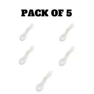 Pack of 5 - Cabinet Door Drawers Refrigerator Toilet Baby Safety Locks for Kids Baby Locks for Children Kids Baby Safety Locks