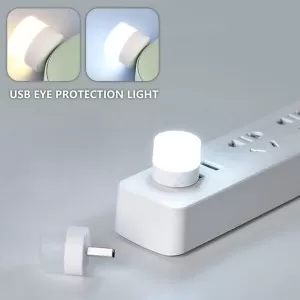 Pack Of 5 Portable USB LED Light Soft Light Eye Protection Night Light
