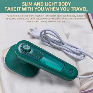 Portable Mini Ironing Machine Professional Electric Micro Steam Iron Foldable for Dry and Wet Ironing / Mini Travel Iron Foldable Garment Steamer
