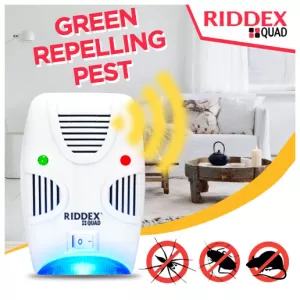 Riddex Plus Pest Repellent Repelling Aid for Rodents Roaches Ants Spiders Mosquito Repellent For Pet Tools