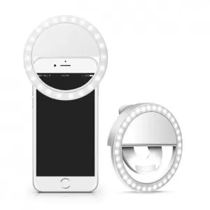 Selfie Ring Light For Mobile Camera - Rechargeable