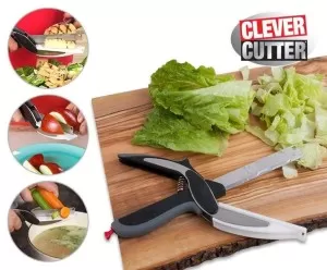 Shop Online Clever Cutter 2-in-1 Food Chopper - Replace Your Kitchen Knives and Cutting Boards