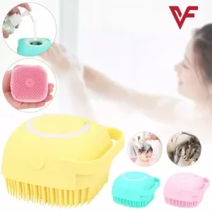 Silicone Bath And Body Shower Brush With Soap Dispenser Bath Scrubber Silicone Bath Brush Silicone Body Brush Shower Scrubber