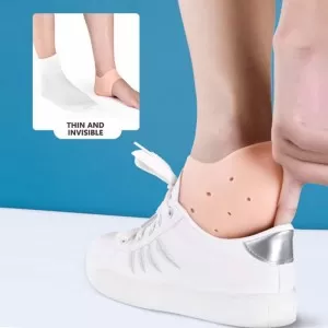 Silicone Heel Pain Anti Crack Sock Cushion Padding for Inner Soles Plantar Fasciitis Moisturising Back Comfort Women Foot Pads