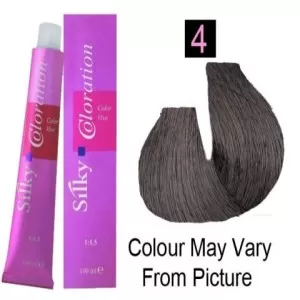 Silky Hair Color-Brown 04
