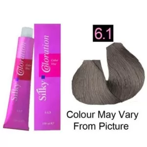 Silky Hair Color Dark Ash Blonde-6.1