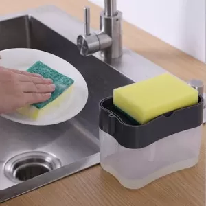 Soap Pump Dispenser and Sponge Holder