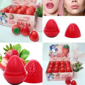 Strawbery Pink Magic Lip Balm 6pcs