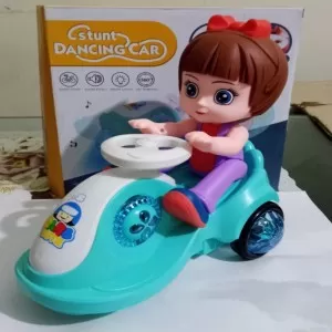 Stunt Dancing Car-Tricycle with Doll