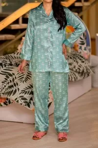 Valerie nightwear/sleepwear is designed for ultimate comfort and style. Our classic pajama set is updated in a smooth silky fabric.