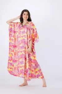 Valerie nightwearsleepwear kaftan dress is specially designed for women who prefer a simple modern casual style