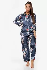 Valerie nightwear/sleepwear (LORI SCOTT) is designed for ultimate comfort and style. Our classic pajama set is updated in a smooth silky fabric