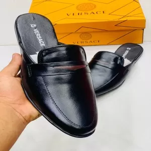 VERSACE- Black Casual Shoes