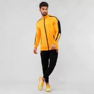 Winter Strip Style Tracksuit For Men
