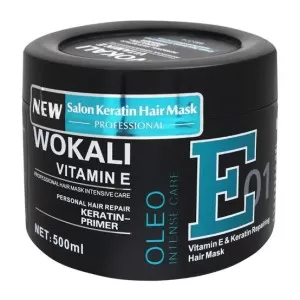Wokali Vitamin E and Keratin Hair Mask Intense Care-500GM