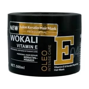 Wokali Vitamin E and Keratin Hair Mask Oleo Intense Care-500GM