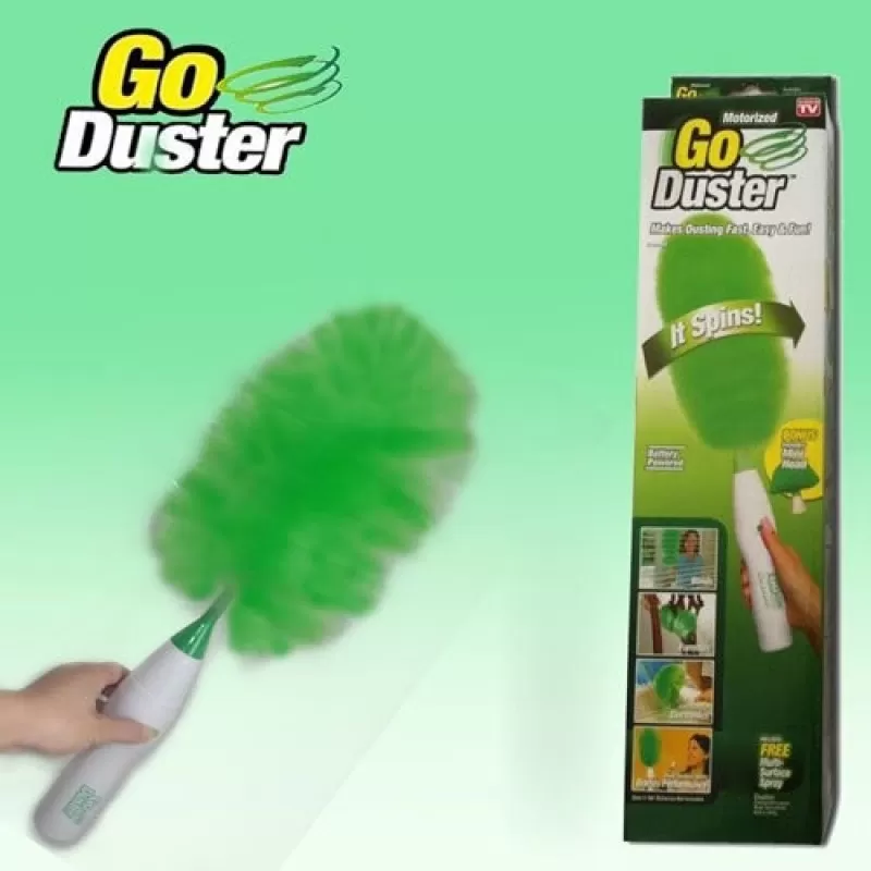 New Multifunctional Electric Dust Go Duster Cover Home Furniture Car Window Bookshelf Soft Microfiber Dust Cleaning Brush