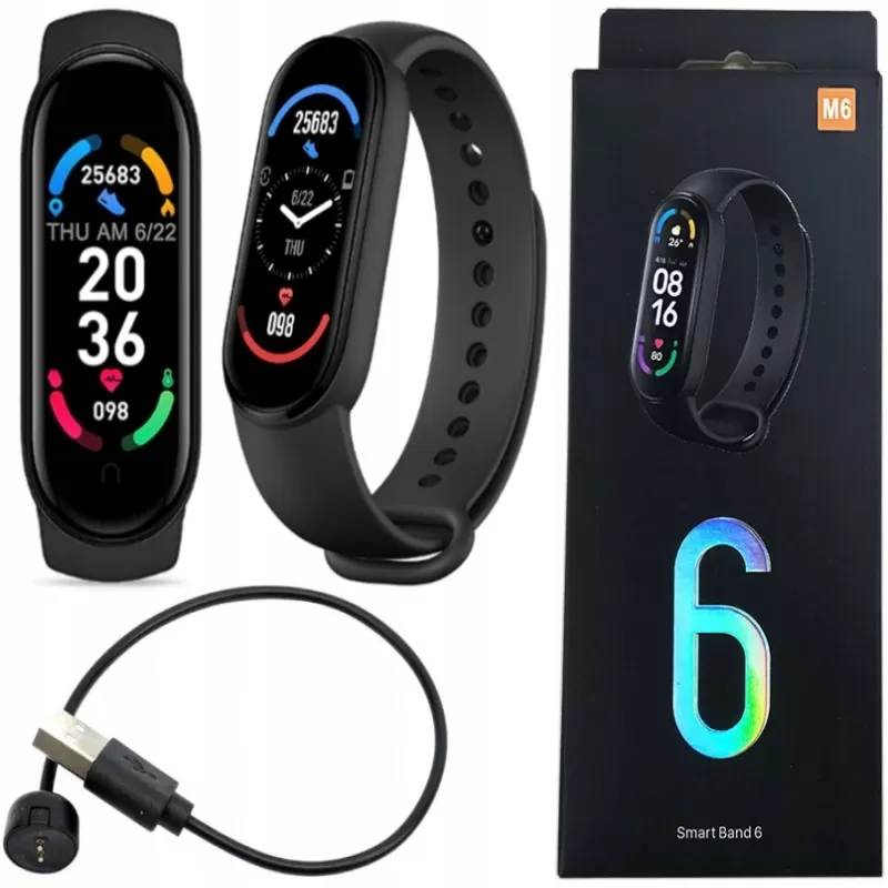 NEW SMART BAND M6 SMART AND STYLISH LOOK GOOD QUALITY