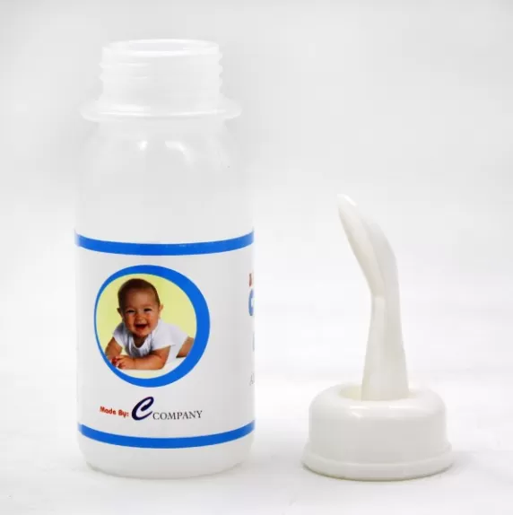 Original Plastic Baby Rice Flake Spoon / Feeding Bottle / Squeeze / Squeeze Feeding Spoon Baby Daily Necessities