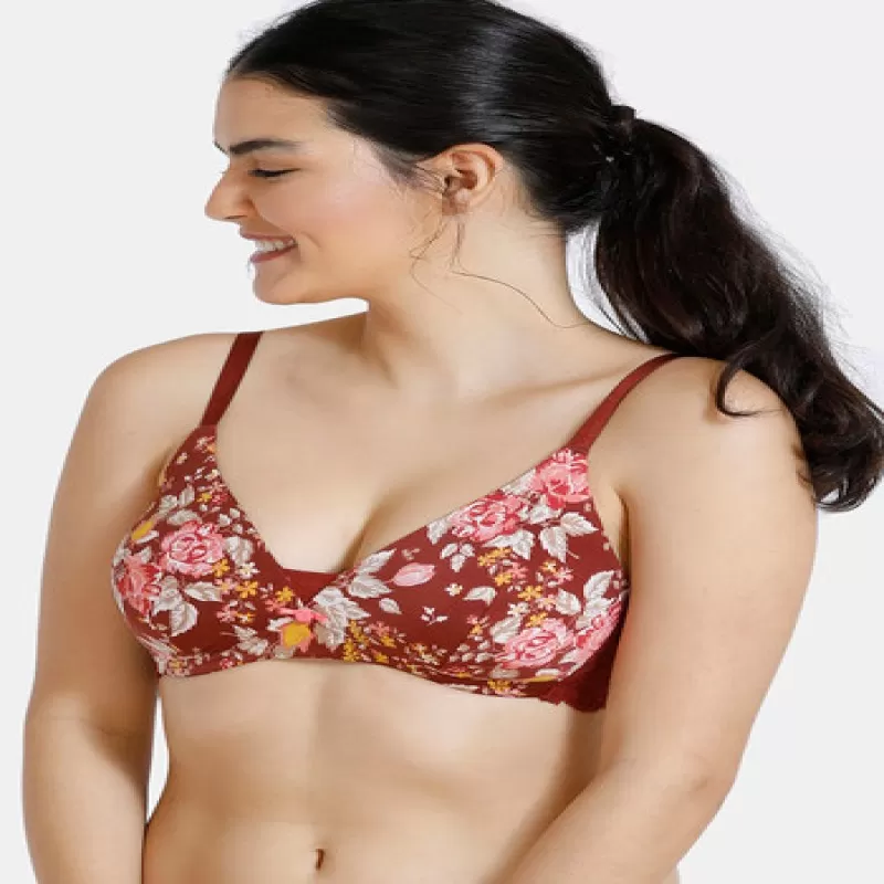 Buy Pack of 2 –Imported Best Quality Printed Non Padded Bras for