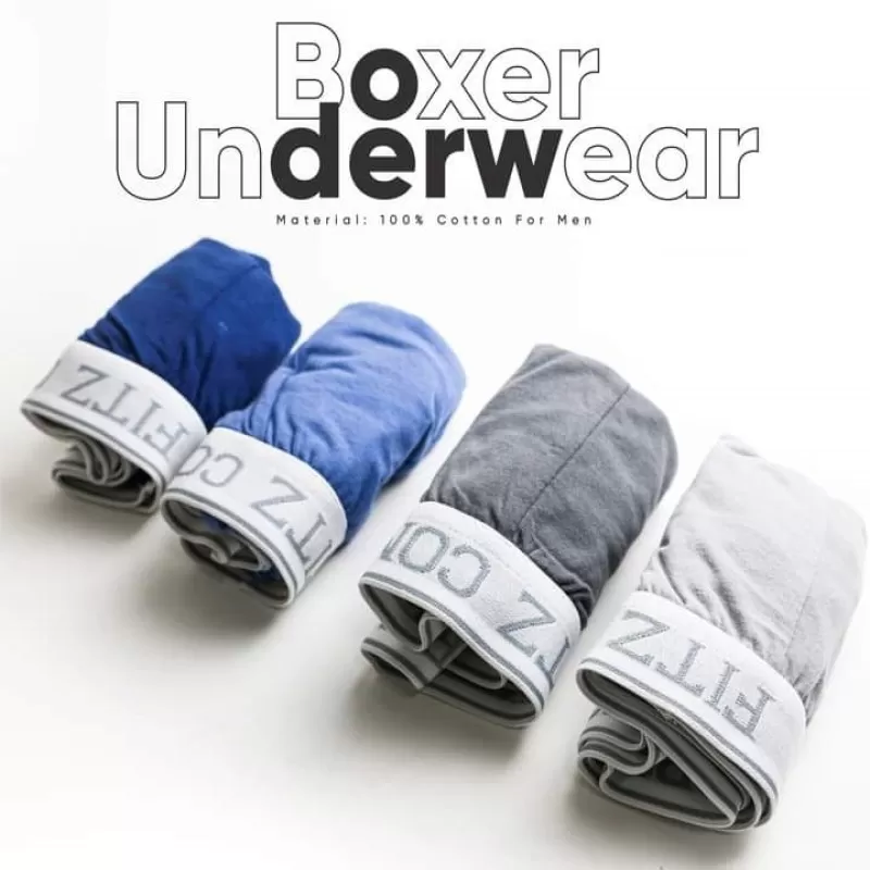 Pack of 2 –Branded Cotton Boxer for Men/Boys