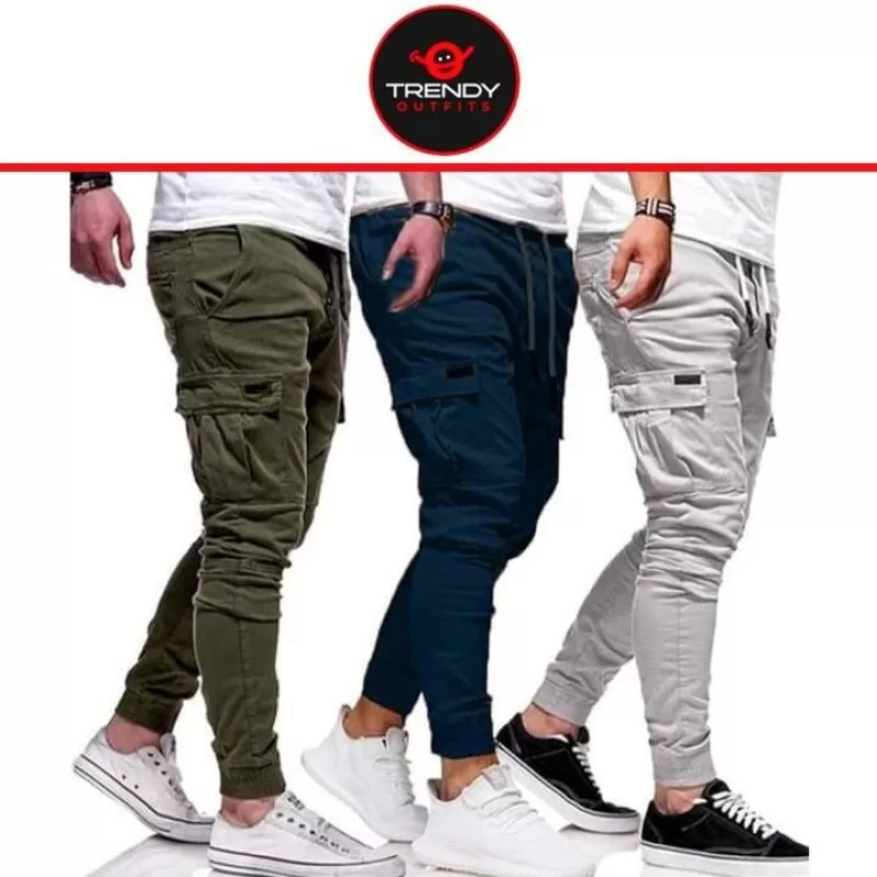 Pack Of 3 Cargo Trouser For Mens