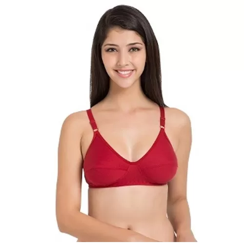 Buy Pack of 4 - Cotton Non Padded Bras for Women/Girls at Lowest