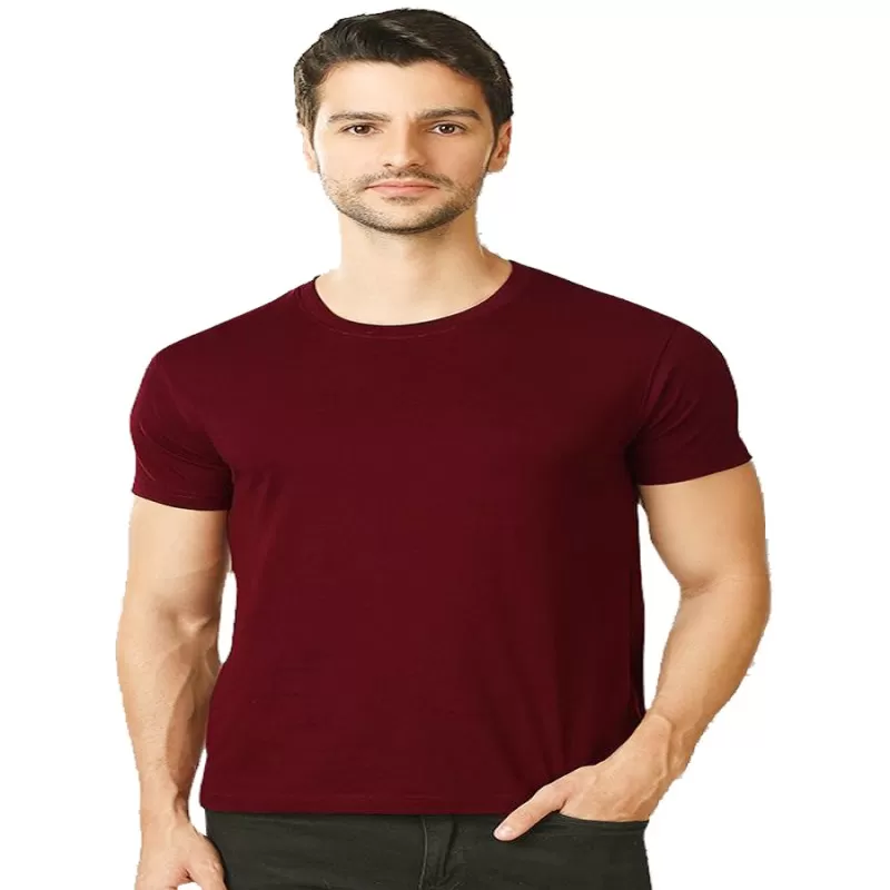 Pack of 4 - Best Quality Plain Short Sleeve Round Neck Basic T-shirt for Men/Boys