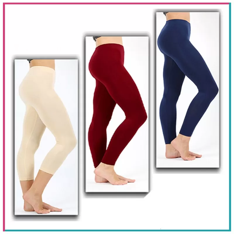 Pack of 4- Imported Stretchable Tights For Women/Girls